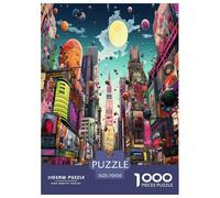 Times Square à New York Monument Historique 1000 Pièces pour Adultes Puzzle Cadeaux De Pâques Jeux Éducatifs Jeu De Défi Familial Décoration Intérieure Relaxation Et Sagesse 70x50cm/1000pcs