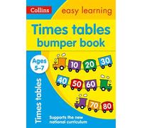 Times Tables Bumper Book Ages 57 by Collins Easy Learning Paperback Book Collins Easy Learning, (Auteur)