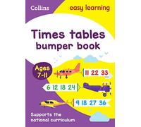 Collins Easy Learning – Times Tables Bumper Book Ages 711 – Paperback