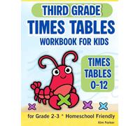 Times Tables Workbook for Kids: Learn and Practice Multiplication Facts with Games, Flashcards, and Timed Tests: Complete Fact Fluency System (0-12)
