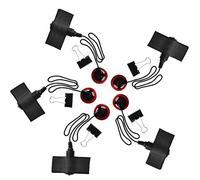 TIMESETL 5 Pcs Piezo Contact Microphone Pickups Self-Adhesive Instrument Pickups for Guitar, Violin, Viola, Cello, Banjo, Ukulele, Mandolin and More