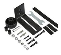 TIMESETL Guide de Plancher 8 en 1 Réglable pour Porte Coulissante - Kit de Guide au Sol Mur/Bas de Porte de Grange 1P