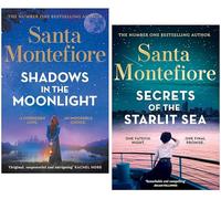 Timeslider Series by Santa Montefiore 2 Books Collection Set (Shadows in the Moonlight & Secrets of the Starlit Sea)