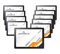 Timetec 10x256 Go SSD 3D NAND QLC SATA III 6 GB/s 2,5 Pouces 7 mm (0,28") Vitesse de Lecture jusqu'à 530 Mo/s Cache SLC Performance Boost Disque Interne