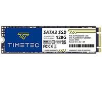 Timetec 128 Go SSD 3D NAND TLC SATA III 6 GB/s M.2 2280 NGFF 128 ToW Vitesse de Lecture jusqu'à 550 Mo/s SLC Cache Performance Boost Disque SSD Interne pour PC Ordinateur Portable et de Bureau