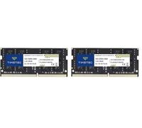 Timetec 16 Go DDR4 2666 MHz (PC4-2666V) PC4-21300 SODIMM - Non-ECC sans Tampon, 260 Broches, 1,2 V, CL19, Module de mémoire pour Ordinateur Portable, Mini-PC et Ordinateur Tout-en-Un (Lot de 2)