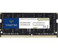 Timetec 16 Go DDR4 3200MHz PC4-25600 Non-ECC sans Tampon 1.2V CL22 2Rx8 Double Rang 260 Broches SODIMM Ordinateur Portable PC Ordinateur mémoire RAM Module Mise à Niveau