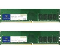 Timetec 16 Go KIT(2 x 8 Go) DDR4 2 666 MHz PC4-21300 sans Tampon ECC 1,2 V CL19 1Rx8 288 Broches UDIMM Module de mémoire RAM pour Serveur