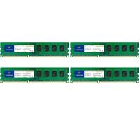 Timetec 16 Go KIT(2x8Go) DDR3 1333 MHz PC3-10600 Non ECC sans Tampon 1,5 V CL9 2Rx8 Double Rang 240 Broches UDIMM Mise à Niveau du Module de mémoire RAM de Bureau (Lot de 2)