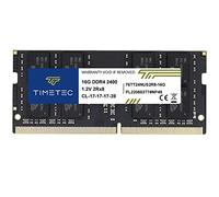 Timetec 16GB DDR4 2400MHz 1.2V CL17 2Rx8 Dual Rank 260 Pin SODIMM Laptop Notebook PC Computer Memory RAM Module