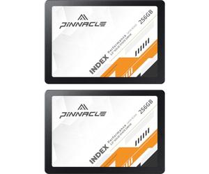 Timetec 2x256 Go SSD 3D NAND QLC SATA III 6 GB/s 2,5 Pouces 7 mm (0,28") Vitesse de Lecture jusqu'à 530 Mo/s Cache SLC Performance Boost Disque Interne pour Ordinateur de Bureau et Ordinateur Portable