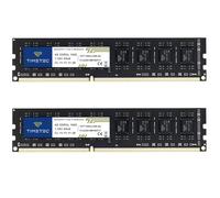 Timetec 8 Go (2 x 4Go) KIT DDR3L/DDR3 1600MHz PC3L-12800/PC3-12800 Non-ECC sans Tampon 1.35V/1.5V CL11 2Rx8 Double Rang 240 Broches UDIMM Ordinateur de Bureau mémoire RAM Module Mise à Niveau
