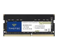 Timetec 8 Go DDR4 2133MHz PC4-17000 Non-ECC sans Tampon 1.2V CL15 1Rx8 Rang Unique 260 Broches SODIMM Ordinateur Portable PC Ordinateur mémoire RAM Module Mise à Niveau