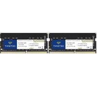 Timetec 8 Go DDR4 2400 MHz (PC4-2400T) PC4-19200 SODIMM - Non-ECC sans Tampon, 260 Broches, 1,2 V, CL17, Module de mémoire pour Ordinateur Portable, Mini-PC et Ordinateur Tout-en-Un (Lot de 2)
