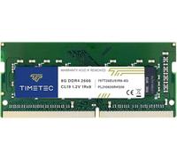 Timetec 8 Go DDR4 2666 MHz PC4-21300 sans Tampon ECC UDIMM 1,2 V CL19 1Rx8 Simple rangée 260 Broches SODIMM Module de mémoire RAM