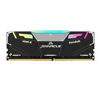 Timetec 8 Go Pinnacle Konduit RGB DDR4 3 200 MHz PC4-25600 CL16-18-18-38 XMP2.0 Overclocking 1,35V Mémoire RAM Compatible avec Les Ordinateurs de Bureau AMD et Intel (RGB Noir)