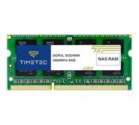 Timetec DDR3-1866L Synology Non-ECC sans Tampon SODIMM DDR3L 1866 MHz PC3L-14900 1,35 V CL13 Double Rang 2Rx8 Mémoire RAM (Synology 1866 MHz 8 Go)