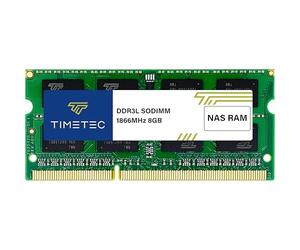 Timetec DDR3-1866L Synology Non-ECC sans Tampon SODIMM DDR3L 1866 MHz PC3L-14900 1,35 V CL13 Double Rang 2Rx8 Mémoire RAM (Synology 1866 MHz 8 Go)