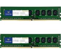 Timetec Hynix IC 16Go KIT(2 x 8 Go) DDR4 2 400 MHz PC4-19200 sans Tampon ECC 1,2 V CL17 1Rx8 Simple Rang 288 Broches UDIMM kit mémoire RAM pour Serveur