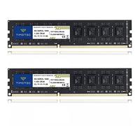 Timetec Hynix Lot de 2 modules de mémoire RAM UDIMM 16 Go DDR3L 1600 MHz PC3L-12800 sans ECC sans Tampon 1,35 V/1,5 V CL11 2Rx8 Double Rang 240 Broches UDIMM pour Ordinateur de Bureau (2 x 8 Go)