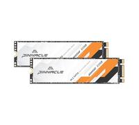 Timetec Lot de 2 disques SSD 512GB 3D NAND SATA III 6 Go/s M.2 2280 NGFF Vitesse de Lecture jusqu'à 550 Mo/s SLC Cache Performance Boost Disque SSD Interne pour PC