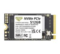 Timetec M.2 SSD NVMe PCIe Gen 3x4 Disque dur interne 2242 512 Go Gen3 x 4
