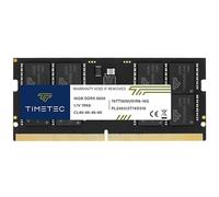 Timetec MTXtec Barrette de mémoire RAM DDR5 pour ordinateur portable 16 Go 5600 MHz PC5-44800 Unbuffered Non-ECC 1,1 V CL46 1Rx8 262 broches SODIMM