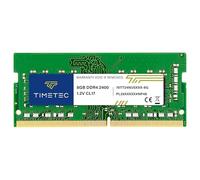 Timetec Premium 8 Go DDR4 2400MHz PC4-19200 Non-ECC sans Tampon 1.2V CL17 1Rx8 Rang Unique 260 Broches SODIMM Ordinateur Portable PC Ordinateur mémoire RAM Module Mise à Niveau