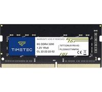 Timetec Premium 8 Go DDR4 3200 MHz PC4-21300 Non-ECC sans Tampon 1,2 V CL22 1Rx8 Simple Rang 260 Broches SODIMM pour Ordinateur Portable Notebook PC Mémoire RAM Module Mise à Niveau
