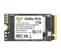 Timetec SSD NVMe PCIe 3D NAND Vitesse de Lecture/écriture jusqu'à Compatible avec Lenovo Thinkpad X1 Nano Gen 2/ThinkPad 11e Yoga Gen 6/Thinkpad E15 (2242 Gen 3 1TB QLC)