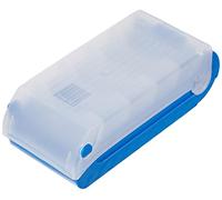 TimeTex Boîte pour fiches A8, plastique, bleu