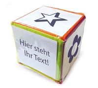 TimeTEX Cube Vierge avec Poches de 15 cm | Cube de Mouvement pour Apprendre et Jouer, Design Universel
