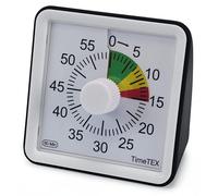 TimeTEX Horloge silencieuse compacte avec Disque de désignation