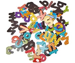 TimeTex Lettres magnétiques dans une boîte, env. 45 mm x 45 mm