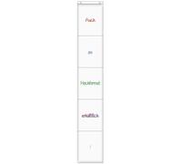 TimeTEX Pochettes orga suspendues A4, 5 poches format portrait, avec crochets