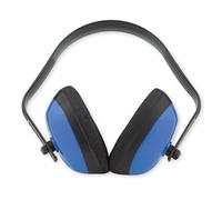 TimeTEX - Protection auditive pour enfants « Auris Plus » bleue | Protection auditive robuste, réglable et pliable en continu | Contenu : 1 protection auditive mesurant environ 11 x 8 cm