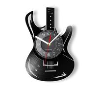 Timethink Horloge murale en forme de disque vinyle de 30,5 cm, silencieuse, à quartz sans tic-tac, moderne, décorative, fonctionne avec des piles, pour salle de musique, studio, cadeau pour les