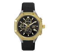 Timex - Chronographe UFC King Montre Noir Silicone - Homme - Accessoires - Noir - Taille: ONE Size