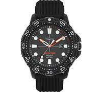 Timex Expedition Gallatin 44 mm Cadran Noir Bracelet en Silicone Noir Montre de Sport TW4B25500