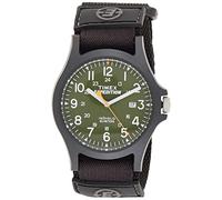 Timex Expedition - Homme - TW4B00100 - Quartz - Analogique - Eclairage - Vert - Noir - Nylon