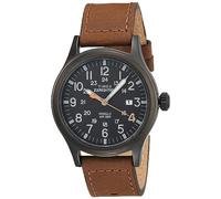Timex Hommes Analogique Quartz Montre avec Bracelet en Cuir TW4B125009J