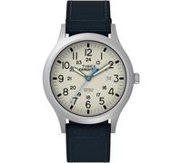 Timex Expedition Scout Montre Unisexe avec Bracelet en Tissu Bleu, 36 mm