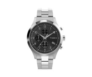 Timex Gents Chronographe Bracelet 43mm 5ATM Montre TW2Y01400
