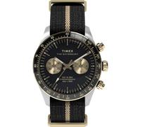 Timex Herren Chronograph Quarz Armbanduhr Waterbury Heritage