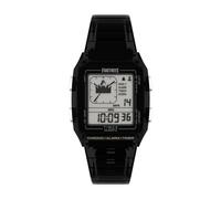 Timex, Homme, Accessoires, Noir, Taille: ONE Size Montre digitale avec bracelet en caoutchouc, alarme et chronomètre