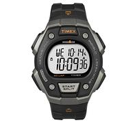 Timex - Homme - T5K821 - Quartz Digitale - Deux Fuseaux Horaires/Alarme/Eclairage/Chronomètre/Temps intermédiaires - Noir - Noir - Plastique