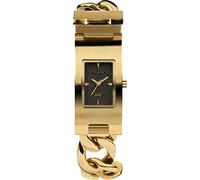Timex Hommes UFC Championship Unisexe Acier Inoxydable Or Acier Boîtier Mouvement à Quartz Cadran Noir Bracelet en Acier doré avec Fermoir Bijoux Fermoir 5 ATM