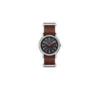 Timex Hommes Week-End Cuir Bracelet Montre TW2R63100 38mm Eau Résistant