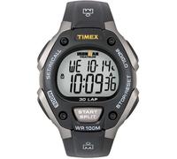 Timex Ironman T5E901SU - Montre Homme Digital 30-Lap Oversize, Bracelet Résine Noir