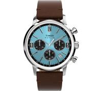 Timex Marlin Chrono Tachymeter TW2Y66600 - Homme - 40 mm - Analogique - Quartz - Plexiglas